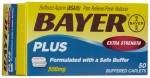 Bayer Extra Strength Plus Caplets 500 mg