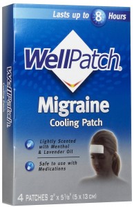 WellPatch Migraine Cooling Headache Pads-4ct