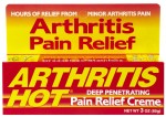 Arthritis Hot Pain Relief Creme-3, oz.
